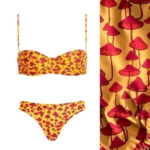 AGUA BENDITA Set - x Tropic of C Coco Bikini Top & Lo Bottom - S